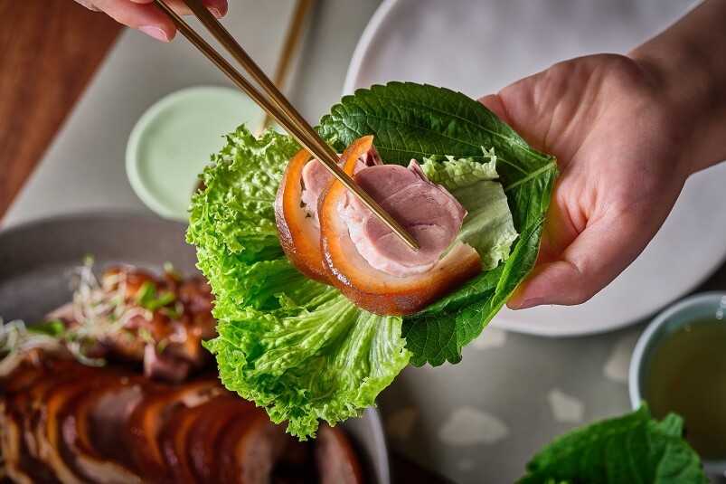 生菜包豬腩肉 (HK$248)