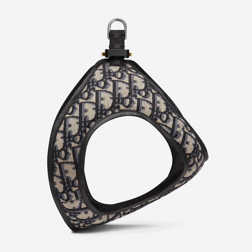 Dior Oblique寵物胸背帶