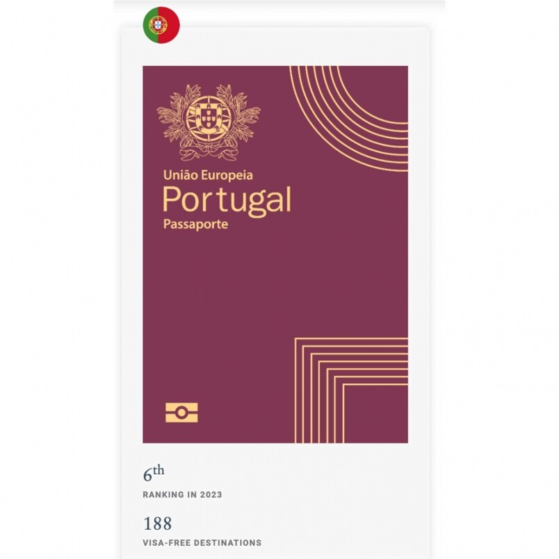 第六位：葡萄牙