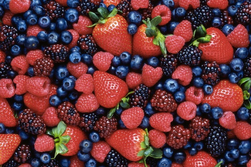 防脫髮食物：莓類