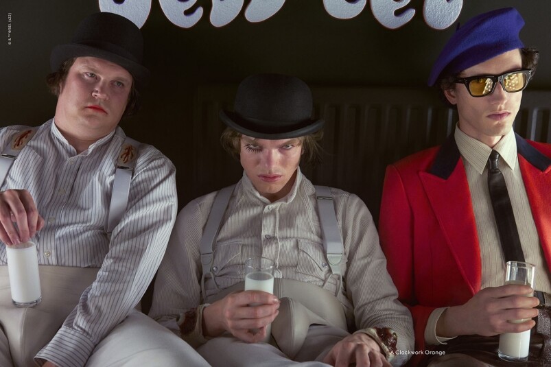 大玩二創經典電影場景丨Gucci全新廣告「Exquisite」向電影大師Stanley Kubrick致敬！