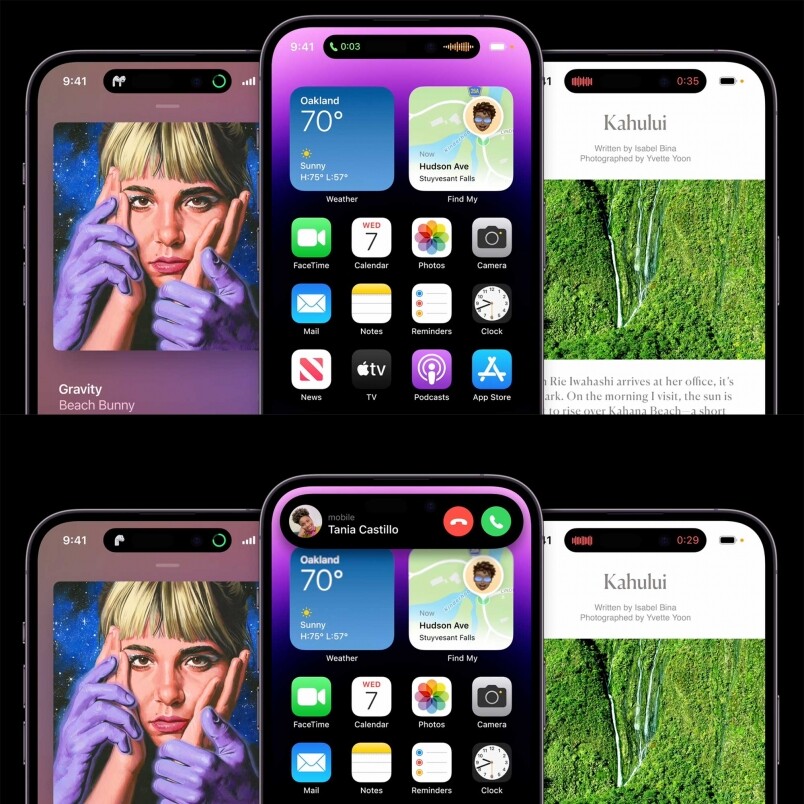 iPhone 14 Pro、iPhone 14 Pro Max刪去瀏海後有甚麼不同?甚麼是動態島(Dynamic Island)? iPhone 14 Pro、iPhone 14 Pro Max刪去瀏海後有甚麼不同?甚麼是動態島(Dynamic Island)?