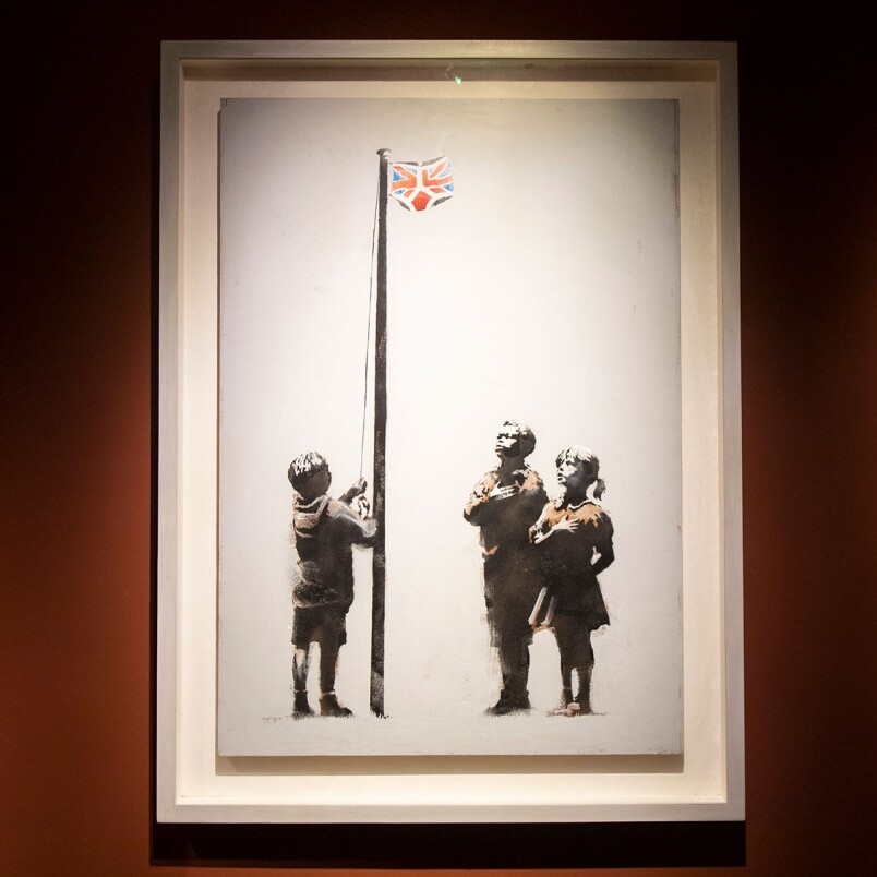 這一次的展覽由香港Art Projectors與Last Bullet Productions合作主辦,背後到底Banksy是否毫不知情 這一次的展覽由香港Art Projectors與Last Bullet Productions合作主辦,背後到底Banksy是否毫不知情