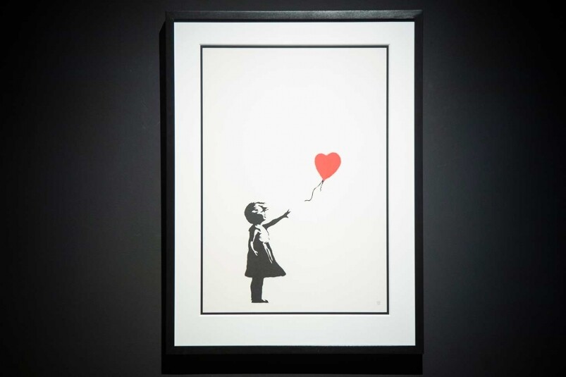 在云云著名的作品當中，最為人知曉的必定是「女孩與氣球」(Girl with Balloon)系列