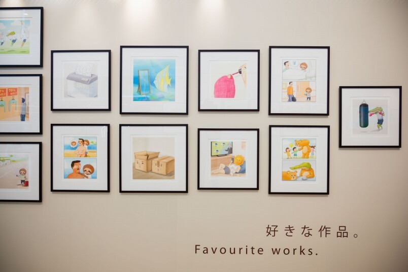 除了展出以往的經典作品，Keigo亦為本次展覽所創作的6幅作品，都是大家