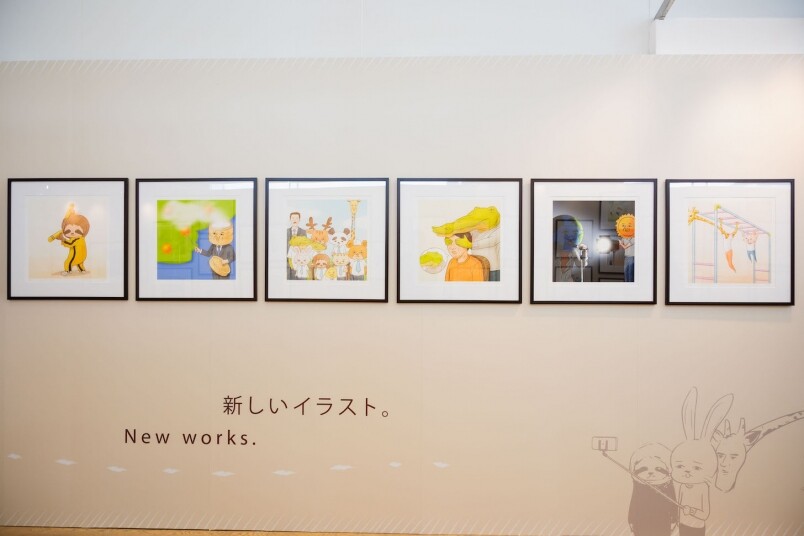 除了展出以往的經典作品，Keigo亦為本次展覽所創作的6幅作品，都是大家