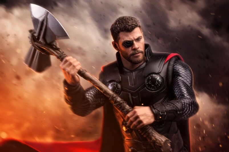 Thor Hot Toys avengers infinity war stormbreaker