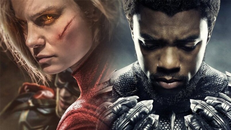 黑豹及Captain Marvel 黑豹及Captain Marvel