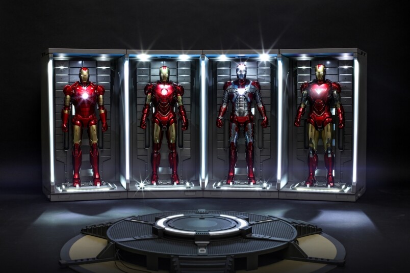配合早前推出過的Tony Stark工作室，便可以忠實還原《鐵甲奇俠3》裡的經典場
