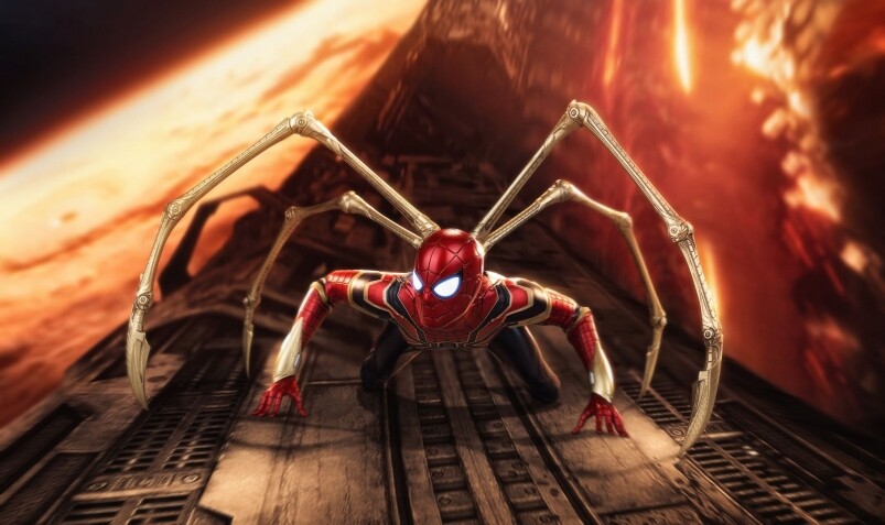 avengers spider man hot toys