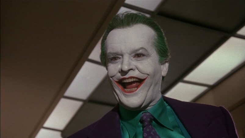說到電影史上的Joker,尚有於1989年《蝙蝠俠》(Batman)中飾演Joker的Jack Nicholson,由這位史上獲 說到電影史上的Joker,尚有於1989年《蝙蝠俠》(Batman)中飾演Joker的Jack Nicholson,由這位史上獲