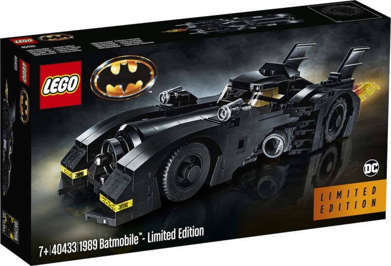 LEGO 40433 1989 Batmobile Limited Edition除了巨型版本的1989年蝙蝠車，還有一部迷你版本的LEGO 40433 1989