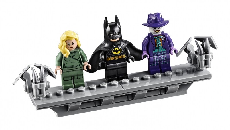 一如以往，LEGO 76139 1989 Batmobile亦附有幾個特別版人仔，包括Michael Keaton飾演的蝙蝠俠、Jack Nicholson