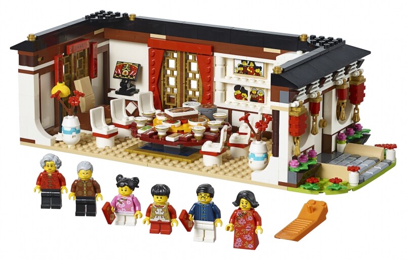 LEGO農曆新年別注版 80101 Chinese New Year's Eve Dinner今次LEGO推出的農曆新年別注版系列