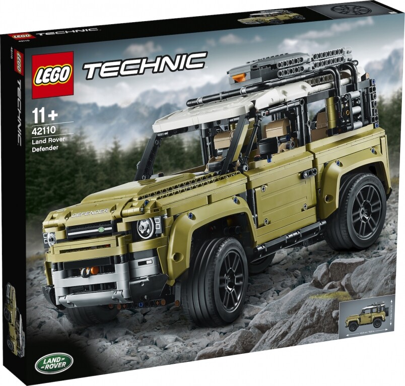LEGO Technic 42110 Land Rover DefenderLEGO與汽車品牌合作的款式向來都是男士們至愛，有造型先