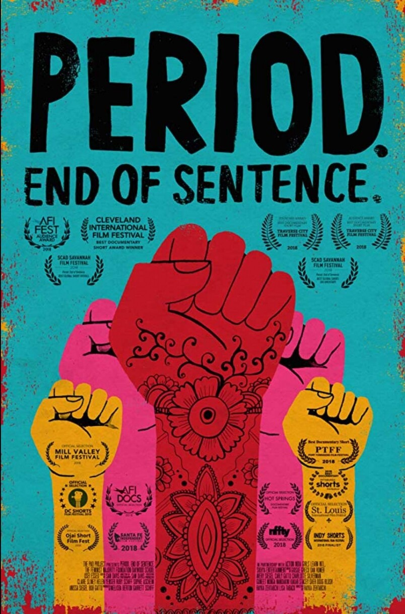 最佳紀錄短片：《Period. End of Sentence. 》