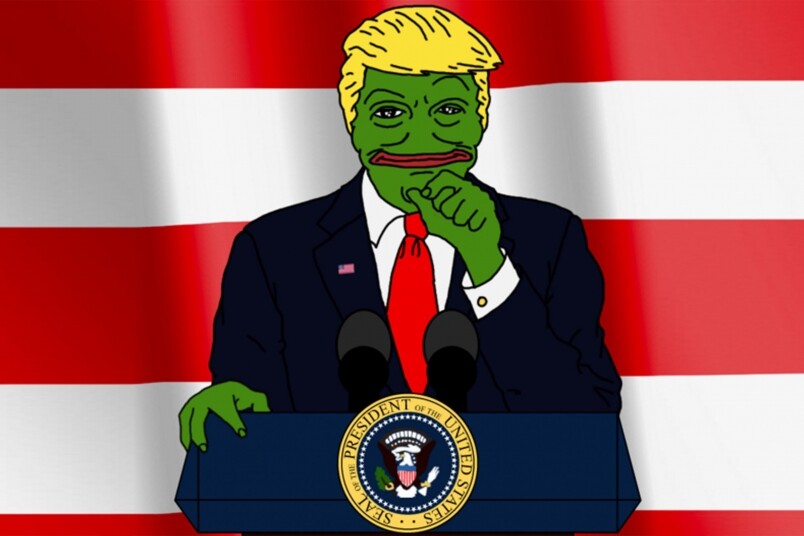 由於Pepe the Frog受到網絡歡迎，不少人開始創造了不同版本的Pepe，甚至被白人