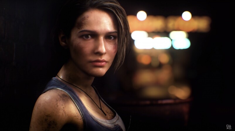 像《Resident Evil 2》重製版裡的Leon及Claire般，今次Jill也是以真人作動態摸擬，與當年相