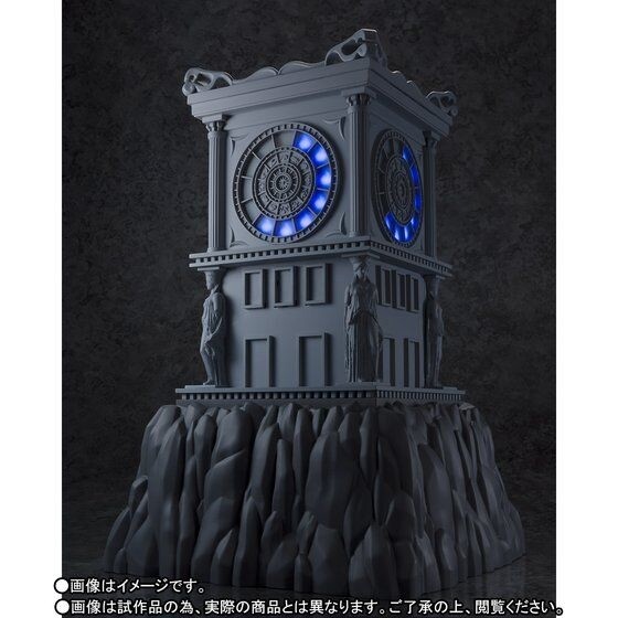 今次由Bandai魂商店推出的《聖鬥士星矢》聖衣神話聖域之火時計台(座檯鐘),與 今次由Bandai魂商店推出的《聖鬥士星矢》聖衣神話聖域之火時計台(座檯鐘),與