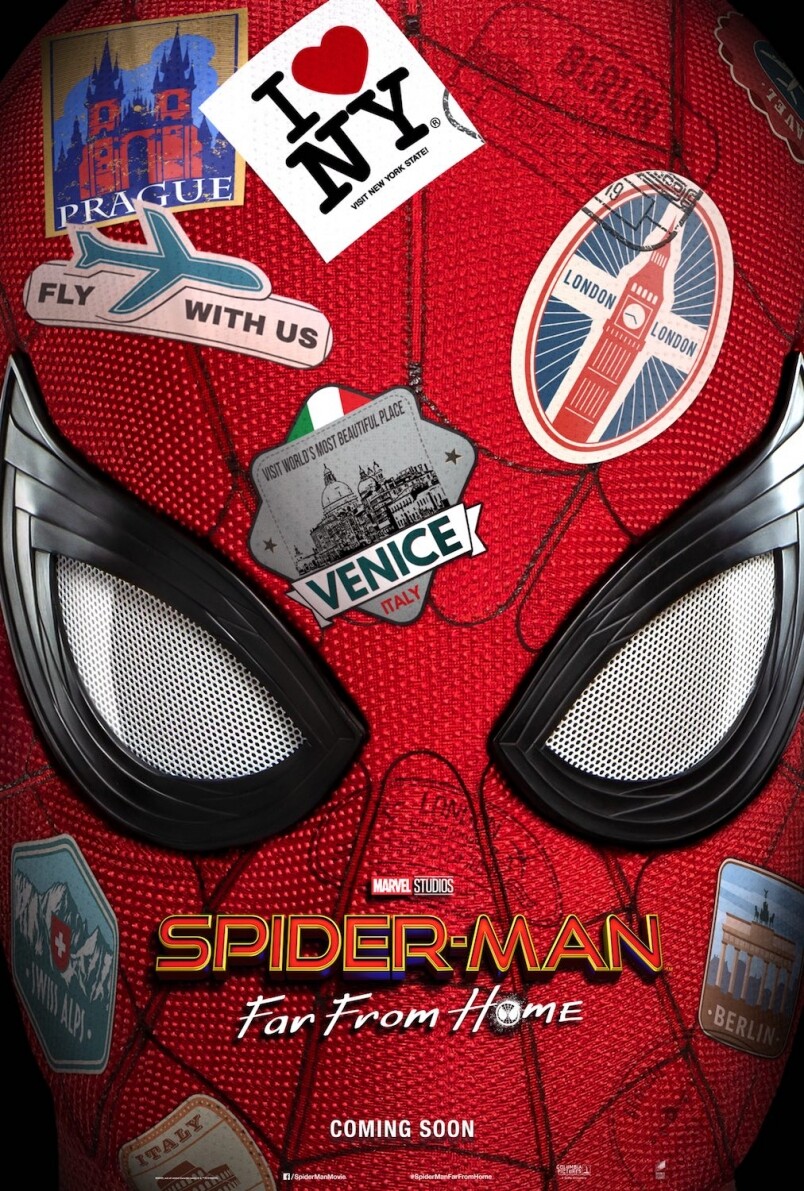 《蜘蛛俠：決戰千里》海報曝光同時發佈的還有《蜘蛛俠：決戰千里》的宣傳海報