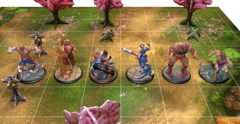 《Street Fighter The Miniatures Game》