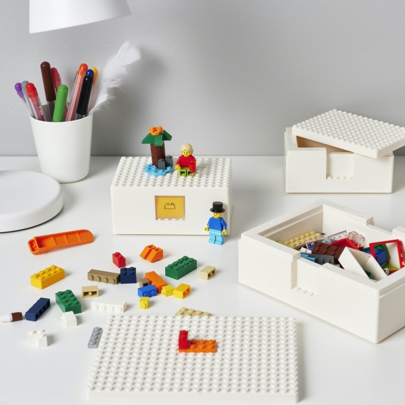 LEGO聯乘產品向來都是話題之作,今次與華實兼備的IKEA合作推出的BYGGLEK系列 LEGO聯乘產品向來都是話題之作,今次與華實兼備的IKEA合作推出的BYGGLEK系列