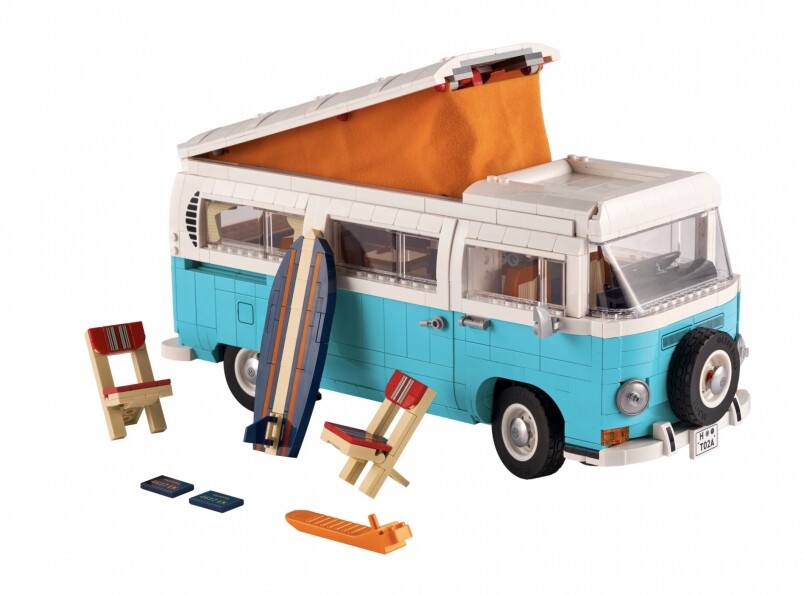 福士露營車／麵包車2.0！LEGO發佈全新10279 Volkswagen T2 Camper Van