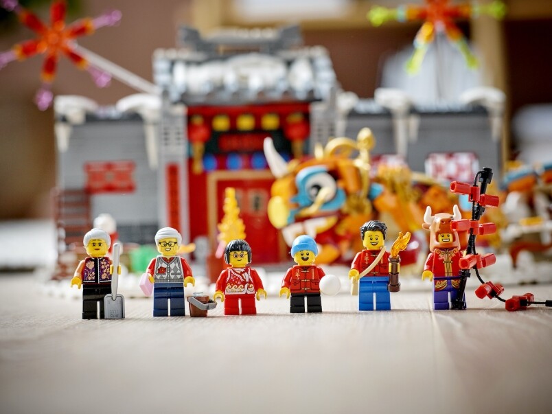 LEGO每年推出的新春節特別版