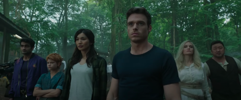 由出爐奧斯卡最佳導演趙婷執導,並集Angelina Jolie、Kit Harington、Gemma Chan、Richard Madden及馬東石等超 由出爐奧斯卡最佳導演趙婷執導,並集Angelina Jolie、Kit Harington、Gemma Chan、Richard Madden及馬東石等超