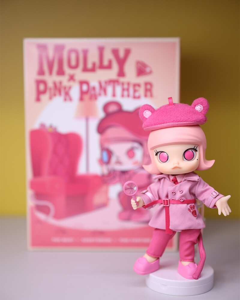 6b Molly X 粉紅豹可動人偶