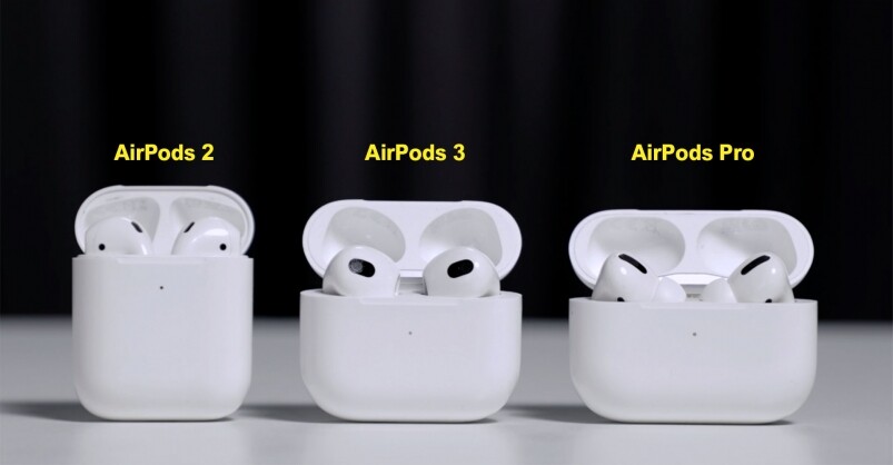 全新的AirPods第三代是AirPods 2的升級版，但你也可以將AirPods 3它當成AirPods Pro的非入