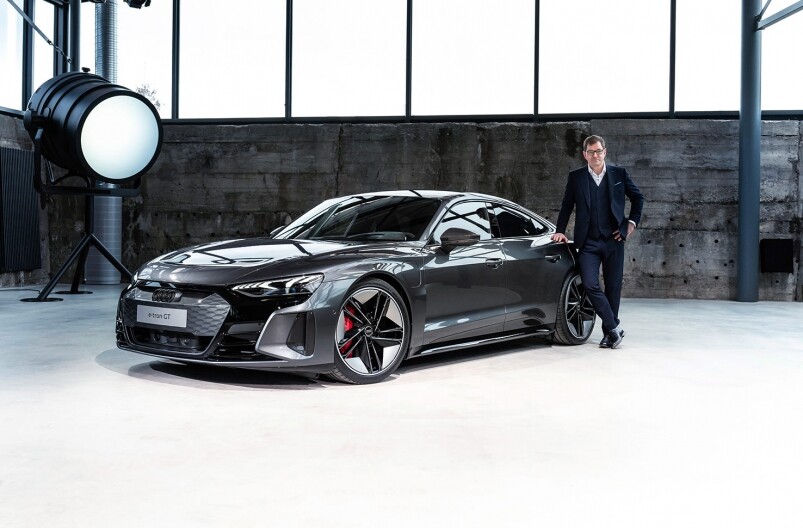Audi在為期兩日的網上「Day of Progress」發佈會中上展示全新的Audi e-tron GT，奧迪行政