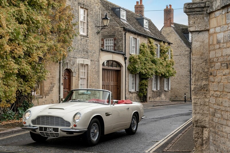 Aston Martin Heritage EV 老爺車復活變電動車