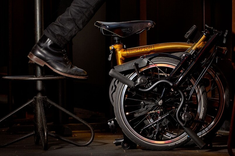英國手製摺合單車Brompton Bicycle全新20 Years in Asia Gold Edition! 英國手製摺合單車Brompton Bicycle全新20 Years in Asia Gold Edition!