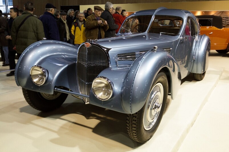 只此一台價值一億元 Bugatti「蝙蝠車」超跑