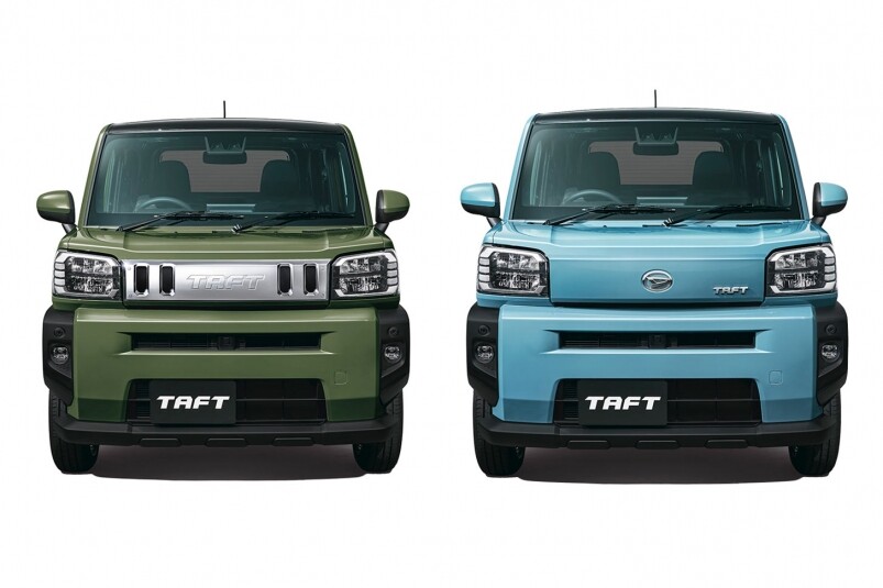Daihatsu TAFT的名字,來自「Tough & Almighty Fun Tool」,顧名思義是針對點回的越野感覺,但都是以玩 Daihatsu TAFT的名字,來自「Tough & Almighty Fun Tool」,顧名思義是針對點回的越野感覺,但都是以玩
