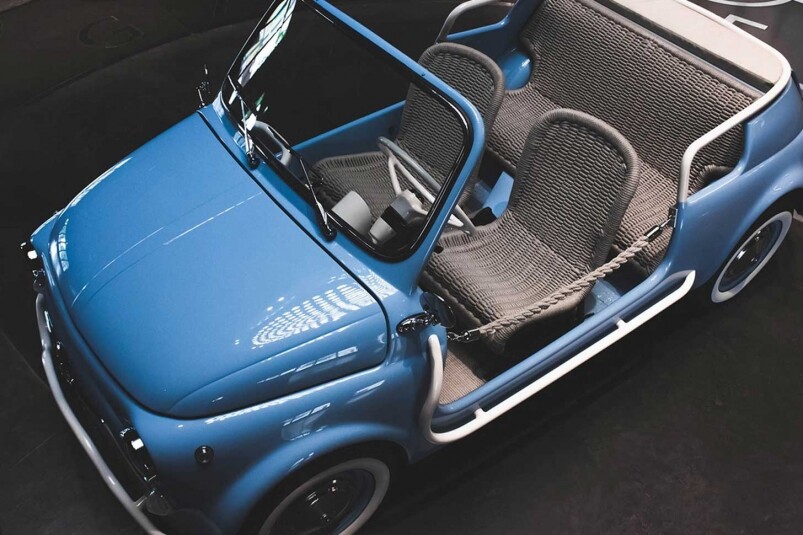 Garage Italia將Fiat 500大幅改造,不只是加入電動摩打,連車身都有改頭換面的改裝 Garage Italia將Fiat 500大幅改造,不只是加入電動摩打,連車身都有改頭換面的改裝