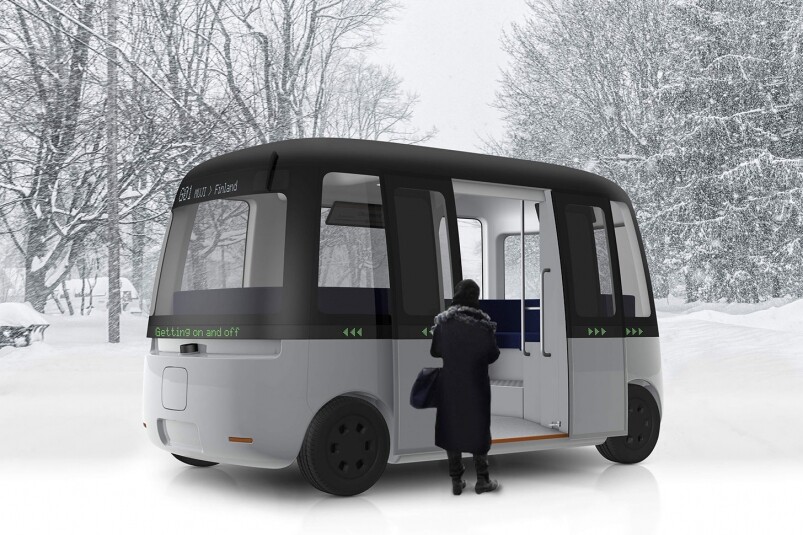 MUJI X Sensible 4將於芬蘭推出自動駕駛巴士