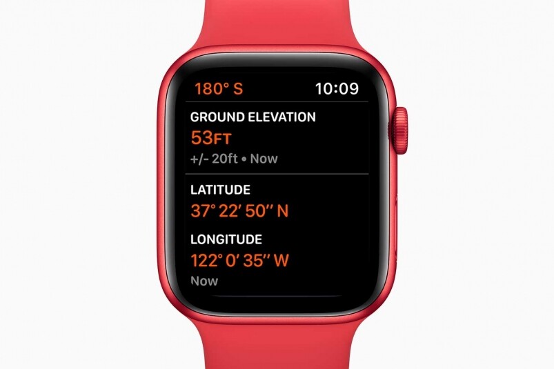 Apple Watch Series 6新功能－高度位置計