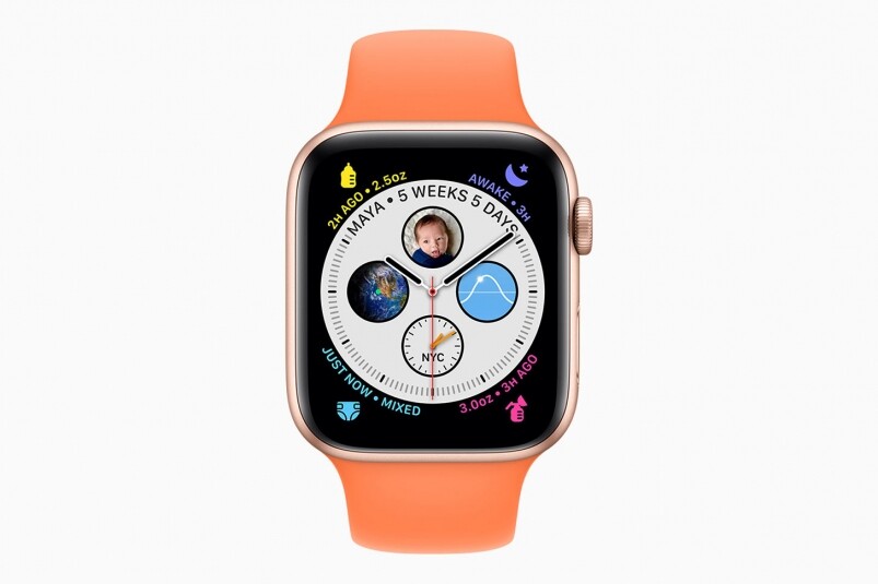 錶面同時顯示App多個功能