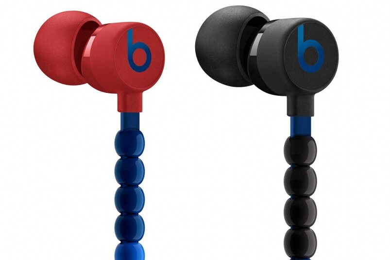 耳機的顏色與珠子的顏色同出一轍，有紅色、黑色以及白色的版本！