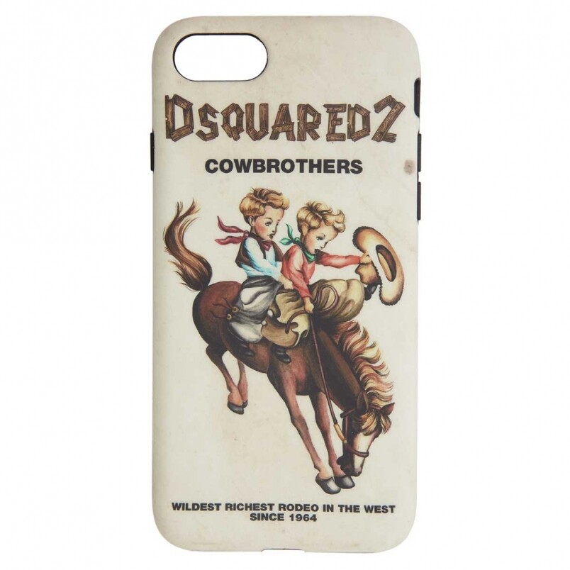 Dsquared2 Multicolor 'Cowbrothers' iPhone 8 Case