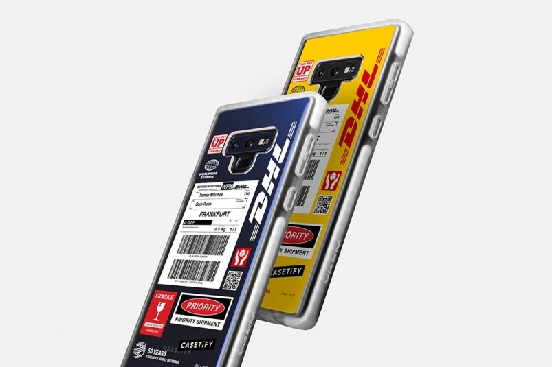 別以為DHL x CASETiFY系列是Apple用家的專利， Samsung的DHL x CASETiFY手機保護殻亦同告推出