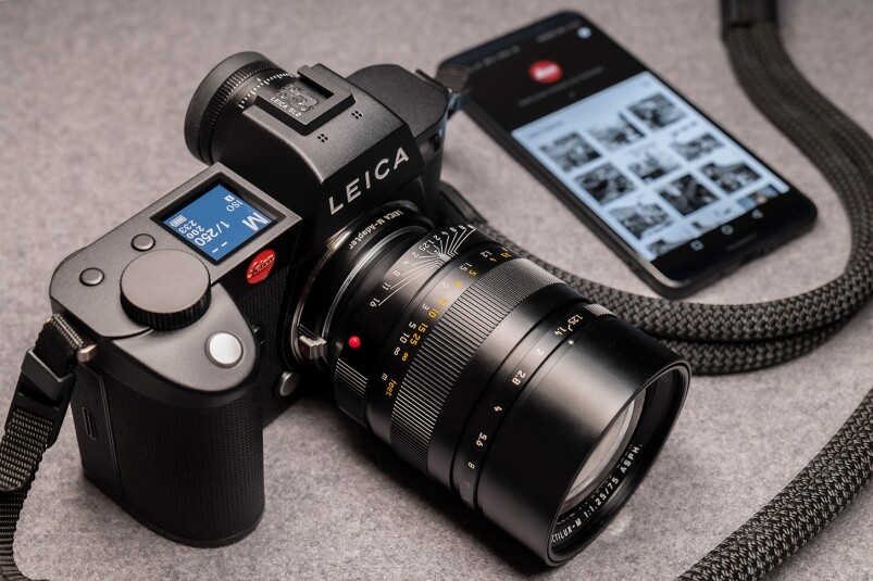 2015年，Leica第一部無反全片幅相機Leica SL登場，四年磨一劍，後繼的Leica SL2終以