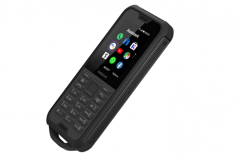 Nokia 800 Tough採用觸感實在的立體按鈕，即使你戴著手套，亦能輕易瀏覽應用程