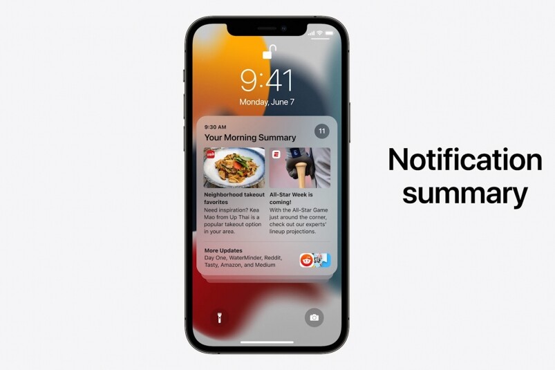 App一多就會多通知,而iOS 15將重新安排通知畫面,在不同時間集合重要的 App一多就會多通知,而iOS 15將重新安排通知畫面,在不同時間集合重要的