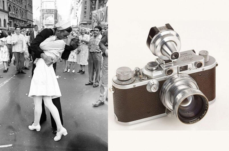 Leica擁有長久的歷史，因此不少著名的歷史場景都是由Leica拍攝，例如著名的