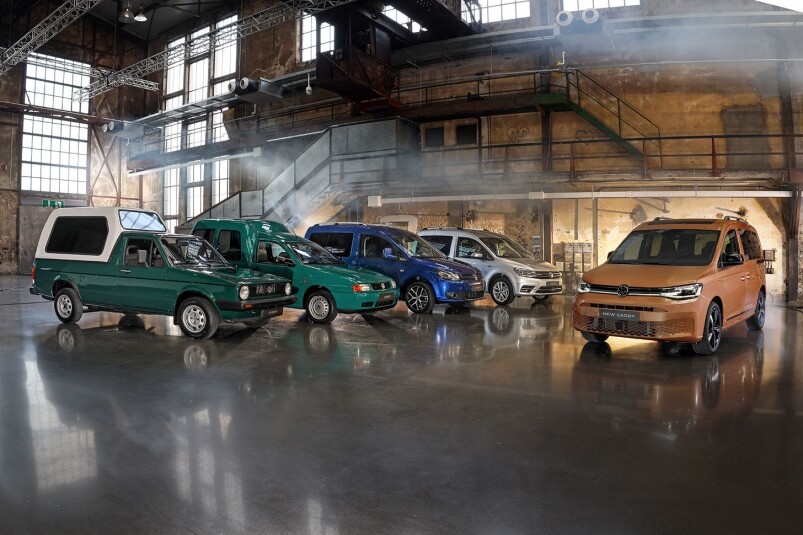 更加慳油、空間大！Volkswagen 推出新一代商用車Caddy 5可化身客貨車或是的士！