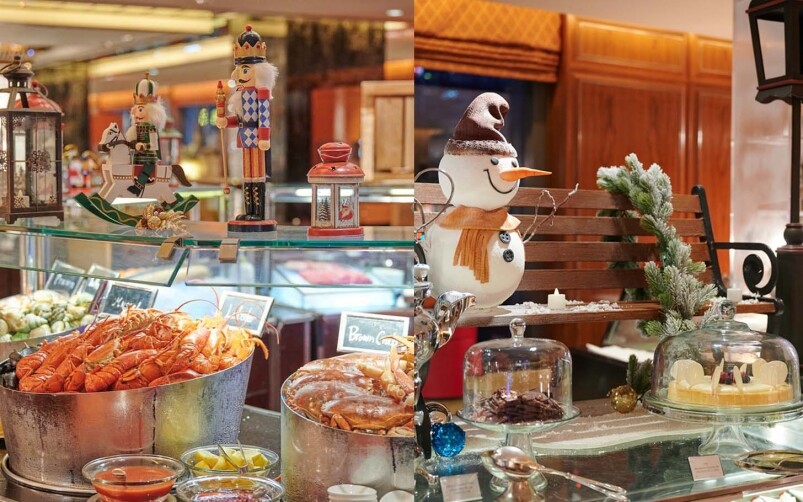 15. 香港文華東方酒店的快船廊自助餐一向都深受歡迎,而它們的海鮮不但 15. 香港文華東方酒店的快船廊自助餐一向都深受歡迎,而它們的海鮮不但