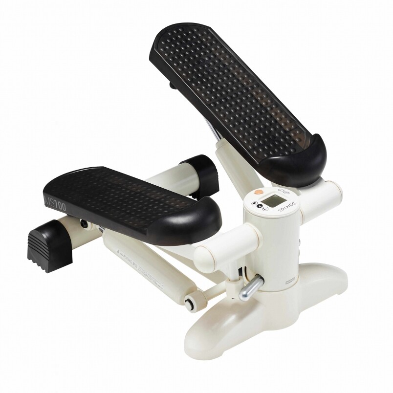 以Decathlon的MS100踏步機為例子，設計輕巧，收納方便，但最大承重量亦可以去到